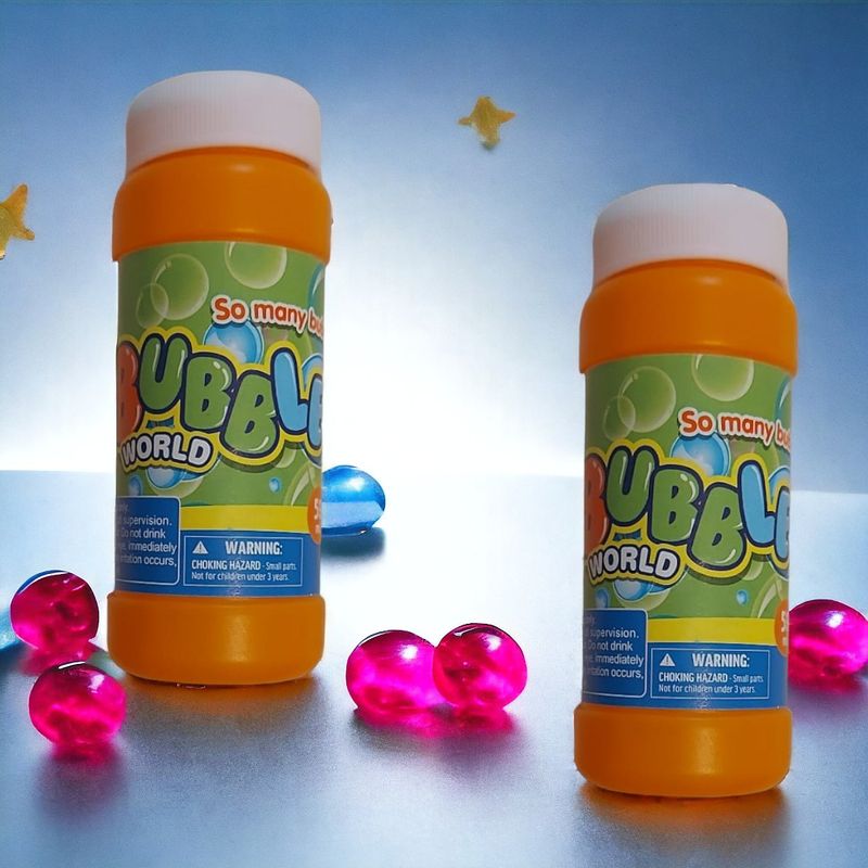 Jucarii, Copii si Bebe - Jucarii si jocuri - Jucarii de exterior - Jucarii pentru plaja si nisip - Rezerva solutie kidsNplay, pentru balonase sapun, recipient 59 ml, 3 ani+, set 2 bucati - Infinity.ro