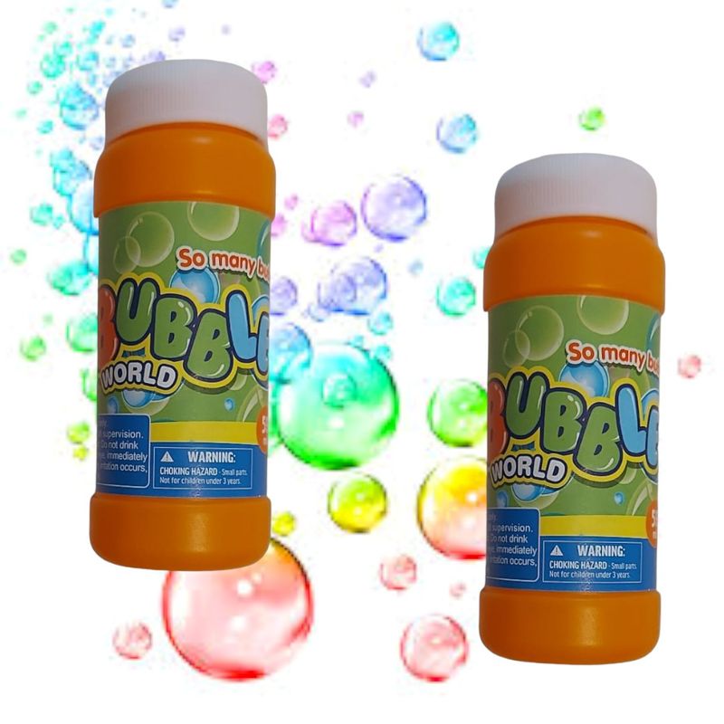 Jucarii, Copii si Bebe - Jucarii si jocuri - Jucarii de exterior - Jucarii pentru plaja si nisip - Rezerva solutie kidsNplay, pentru balonase sapun, recipient 59 ml, 3 ani+, set 2 bucati - Infinity.ro