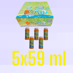 Jucarii, Copii si Bebe - Jucarii si jocuri - Jucarii de exterior - Jucarii pentru plaja si nisip - Rezerva solutie kidsNplay, pentru balonase sapun, recipient 59 ml, 3 ani+, set 5 bucati - Infinity.ro