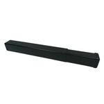 Sport si Outdoor - Sporturi de contact - Produse autoaparare - Baston telescopic cromatic, IdeallStore®, 100 cm, negru, teaca inclusa - Infinity.ro