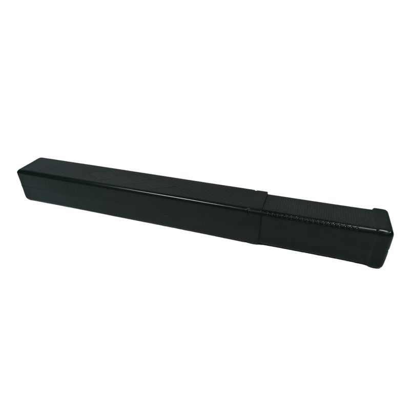 Sport si Outdoor - Sporturi de contact - Produse autoaparare - Baston telescopic cromatic, IdeallStore®, 100 cm, negru, teaca inclusa - Infinity.ro