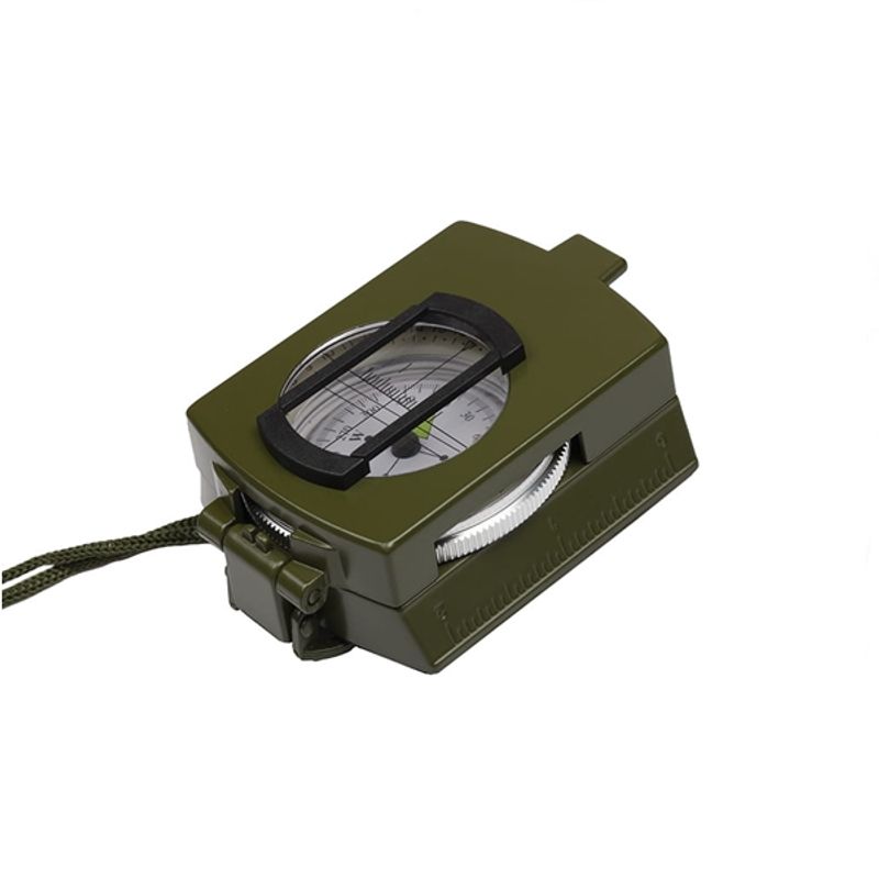 Sport si Outdoor - Camping - Accesorii camping si drumetii - Busola metalica de navigatie, IdeallStore®, Verde - Infinity.ro