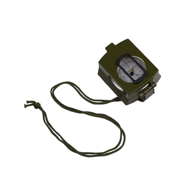 Sport si Outdoor - Camping - Accesorii camping si drumetii - Busola metalica de navigatie, IdeallStore®, Verde - Infinity.ro