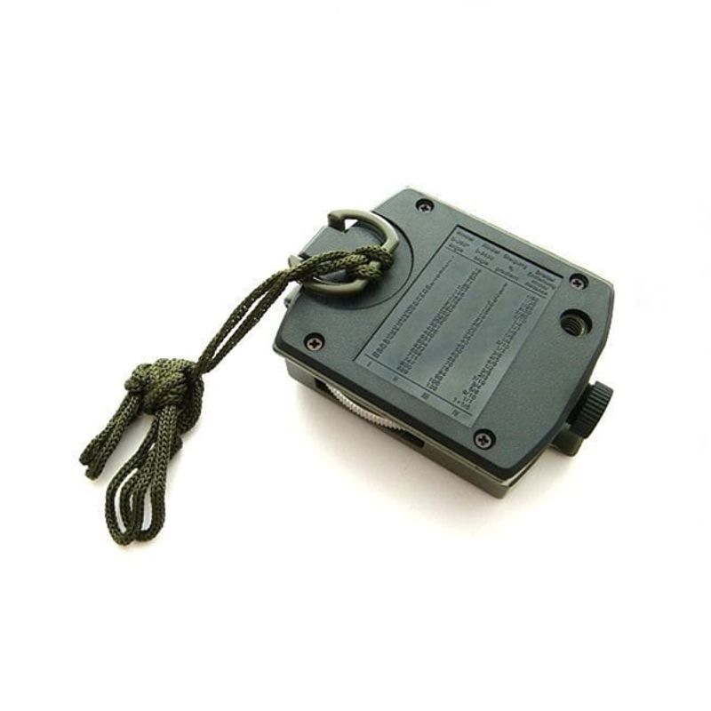 Sport si Outdoor - Camping - Accesorii camping si drumetii - Busola metalica de navigatie, IdeallStore®, Verde - Infinity.ro