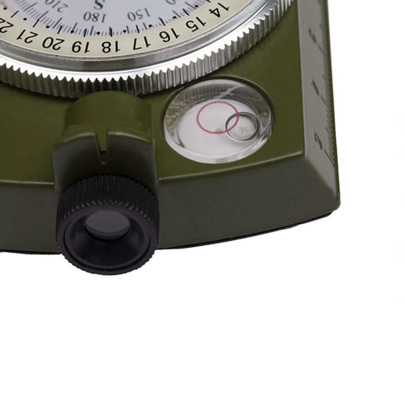 Sport si Outdoor - Camping - Accesorii camping si drumetii - Busola metalica de navigatie, IdeallStore®, Verde - Infinity.ro