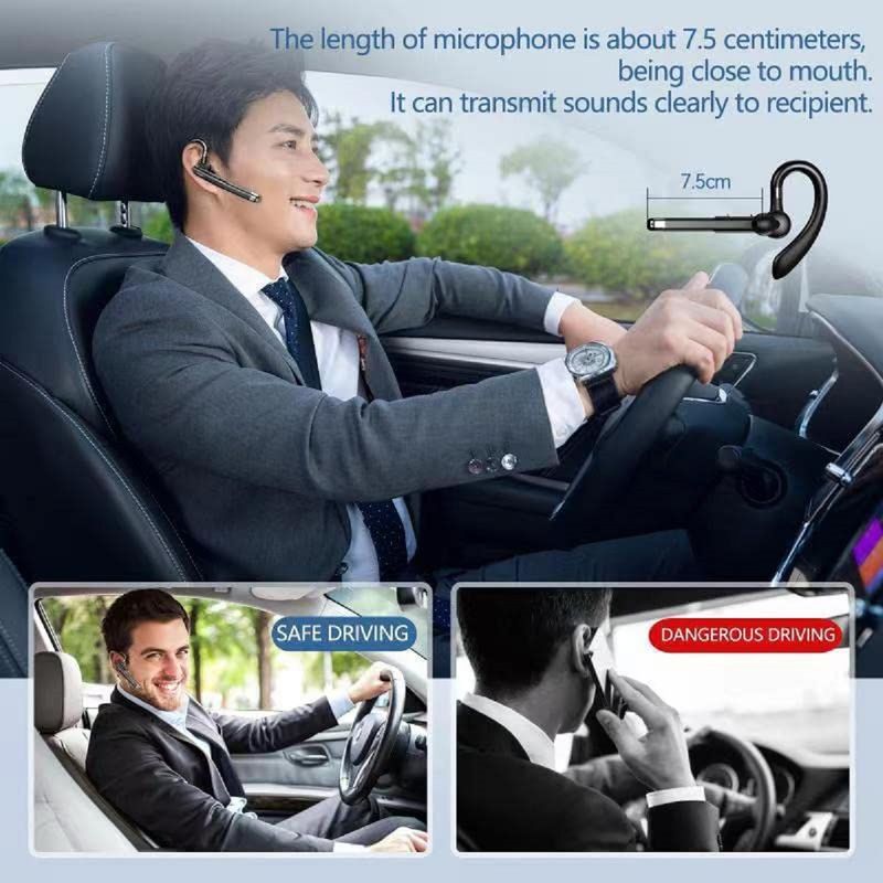 TV, Audio-Video si Foto - Portabile audio - Casti audio - Casca Bluetooth Wireless Axeloni®, BT 5.0, HandsFree, compatibila cu Samsung, iPhone, cutie de incarcare, Negru/Argintiu - Infinity.ro