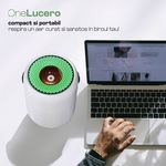 Electronice si Electrocasnice - Climatizare si sisteme de incalzire - Aparate filtrare aer - Purificatoare de aer - Purificator de aer avansat OneLucero cu filtru True Hepa si Ionizare, design 360 - Infinity.ro