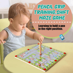 Jucarii, Copii si Bebe - Jucarii si jocuri - Jucarii & jocuri educative - Jucarii interactive - Labirint cu masini magnetice inscriptionate cu litere, parcheaza masina pe litera corecta cu pixul magnetic, 30x30x1.5cm - Infinity.ro