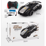 Jucarii, Copii si Bebe - Jucarii si jocuri - Vehicule si jucarii cu telecomanda - Masinute - Masina curse de mare viteza cu telecomanda, incarcare USB, acumulator inclus, 32x15.5x8.5cm - Infinity.ro