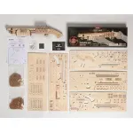 Jucarii, Copii si Bebe - Jucarii si jocuri - Jocuri si puzzle - Puzzle - Puzzle 3D, set constructie pusca de vanatoare din lemn, soldati ca tinte, 170 piese, DIY - Infinity.ro