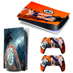 Carti si Birotica - Papetarie - Afise si stickere - Skin Sticker pentru Playstation PS 5 - Son Goku SSJ - Infinity.ro