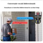 Casa si Gradina - Electrice - Smart Home - Camere de supraveghere - Camera de supraveghere PTZ, Tripla, 4 lentile, 4MPx4, 8K Ultra HD, 10xZoom, WI-FI, Alarma audio si luminoasa - Infinity.ro
