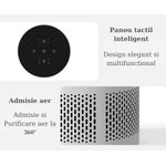 Electronice si Electrocasnice - Climatizare si sisteme de incalzire - Aparate filtrare aer - Purificatoare de aer - Purificator de aer, Filtru 3in 1, True Hepa, Functie Ionizare, Lampa UV-C - Infinity.ro