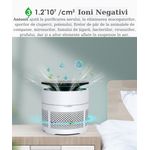 Electronice si Electrocasnice - Climatizare si sisteme de incalzire - Aparate filtrare aer - Purificatoare de aer - Purificator de aer, Filtru 3in 1, True Hepa, Functie Ionizare, Lampa UV-C - Infinity.ro