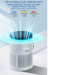 Electronice si Electrocasnice - Climatizare si sisteme de incalzire - Aparate filtrare aer - Purificatoare de aer - Purificator de aer Smart, Wi-Fi, Filtru 3 in 1, True Hepa H13, Filtru Fotocatalitic, Senzor calitate aer - Infinity.ro