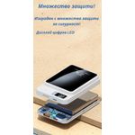 Laptop, Telefoane si Tablete - Telefoane mobile si accesorii - Accesorii Telefoane - Baterii externe - Baterie Externa DolphinMC®, Incarcare wireless, Usb C, Magsafe, Fast Charge 15W, Power Bank 10.000 mAh, Negru - Infinity.ro