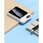 Laptop, Telefoane si Tablete - Telefoane mobile si accesorii - Accesorii Telefoane - Baterii externe - Baterie Externa DolphinMC®, Incarcare wireless, Usb C, Magsafe, Fast Charge 15W, Power bank 10.000 mAh, Alb - Infinity.ro