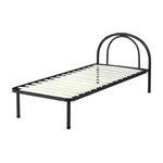 Casa si Gradina - Mobilier - Paturi si accesorii - Accesorii paturi - Pat cu structura metalica si 14 lamele lemn, Leno,  80x200x 30/83 cm - Infinity.ro