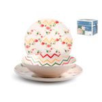 Casa si Gradina - Bucatarie si vesela - Vesela si tacamuri - Servicii de masa - Serviciu de masa Naxos 18 piese ceramica - Infinity.ro