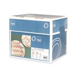 Casa si Gradina - Bucatarie si vesela - Vesela si tacamuri - Servicii de masa - Serviciu de masa Naxos 18 piese ceramica - Infinity.ro