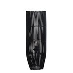 Casa si Gradina - Corpuri si surse de iluminat - Veioze si lampi - Lampadare - Lampa podea bambus, 61 cm inaltime, negru - Infinity.ro