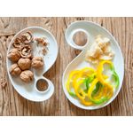 Casa si Gradina - Bucatarie si vesela - Vesela si tacamuri - Platouri de bucatarie - Platou aperitiv Drop, Portelan, 24 cm - Infinity.ro