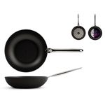 Casa si Gradina - Bucatarie si vesela - Vase pentru gatit - Tigai si seturi - Wok Dallas Pro, aluminiu, negru, 32 cm - Infinity.ro