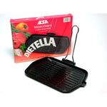 Casa si Gradina - Bucatarie si vesela - Vase pentru gatit - Tigai si seturi - Tigaie grill din fonta cu maner pliabil ,metal , 30x21 cm - Infinity.ro