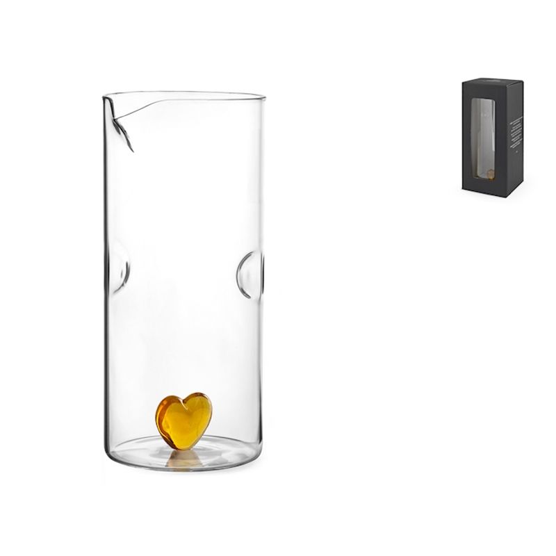 Casa si Gradina - Bucatarie si vesela - Accesorii bar - Carafe si decantoare - Carafa din sticla borosilicata, transparenta, H&H, 1.4 l - Infinity.ro