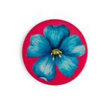 Casa si Gradina - Textile si covoare - Textile bucatarie - Servete si naproane - Set 2 suporturi ceramica cu imprimeu floral, rotund 20 cm - Infinity.ro