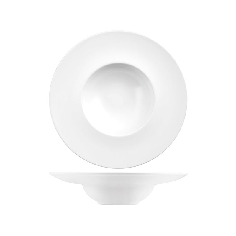 Casa si Gradina - Bucatarie si vesela - Vesela si tacamuri - Farfurii si boluri - Farfurie pentru paste, ceramica, Alb , 28 cm - Infinity.ro