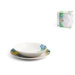 Casa si Gradina - Bucatarie si vesela - Vesela si tacamuri - Servicii de masa - Serviciu de masa Mediteraneo 12 piese din portelan - Infinity.ro