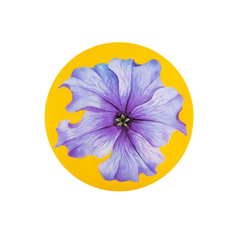 Casa si Gradina - Textile si covoare - Textile bucatarie - Servete si naproane - Set 6 suporturi rotunde pentru farfurii Surreal Spring, H&H, model floral, polipropilena, 34 cm - Infinity.ro