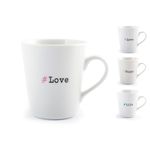 Casa si Gradina - Bucatarie si vesela - Cani si pahare - Cani si cesti - Set 6 cani albe cu mesaje, 300 ml - Infinity.ro