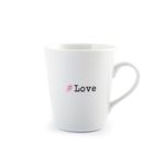 Casa si Gradina - Bucatarie si vesela - Cani si pahare - Cani si cesti - Set 6 cani albe cu mesaje, 300 ml - Infinity.ro