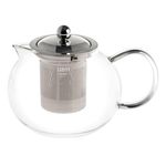 Casa si Gradina - Bucatarie si vesela - Vase pentru gatit - Ceainice si infuzoare - Ceainic cu infuzor, H&H,sticla borosilicata si inox,1 L - Infinity.ro