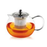 Casa si Gradina - Bucatarie si vesela - Vase pentru gatit - Ceainice si infuzoare - Ceainic cu infuzor, H&H,sticla borosilicata si inox,1 L - Infinity.ro