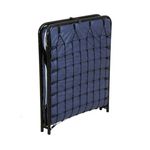 Casa si Gradina - Mobilier - Paturi si accesorii - Paturi - Pat pliabil Popey, 80x190 cu saltea 4 cm, cadru si  plasa metalica - Infinity.ro