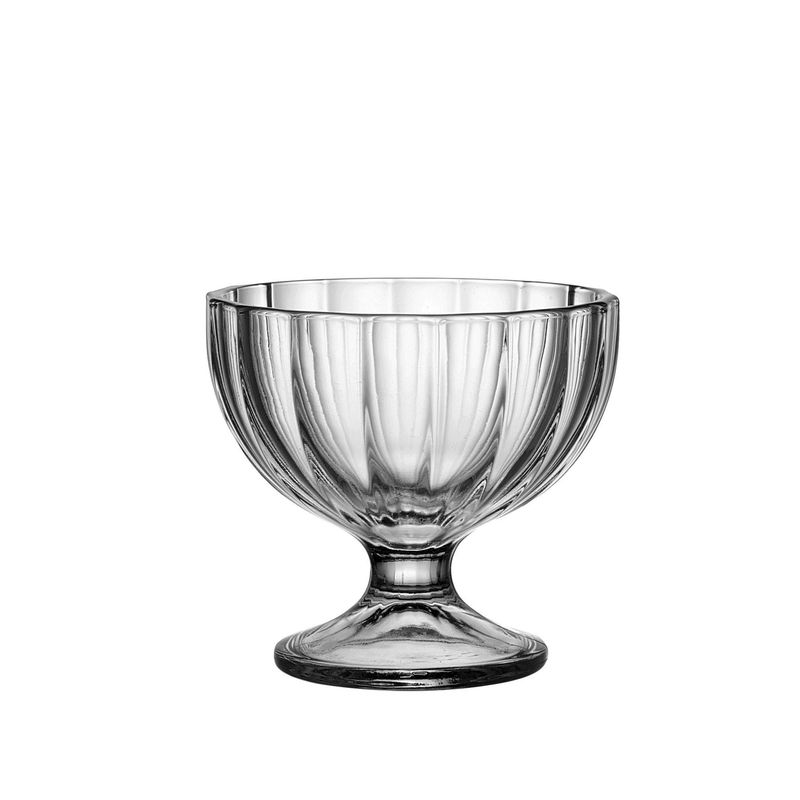 Casa si Gradina - Bucatarie si vesela - Vesela si tacamuri - Vesela desert - Set 6 Cupe desert cu picior, sticla, 260 ml - Infinity.ro