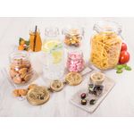 Casa si Gradina - Bucatarie si vesela - Cani si pahare - Sticle - Set 12 sticle cu capac Quattro Stagioni, Bormioli Rocco, sticla transparenta, 0,2 L - Infinity.ro