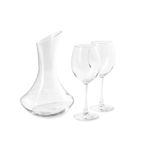Casa si Gradina - Bucatarie si vesela - Accesorii bar - Carafe si decantoare - Set decantor si 2 pahare Enoteca, sticla, 1.8 l - Infinity.ro