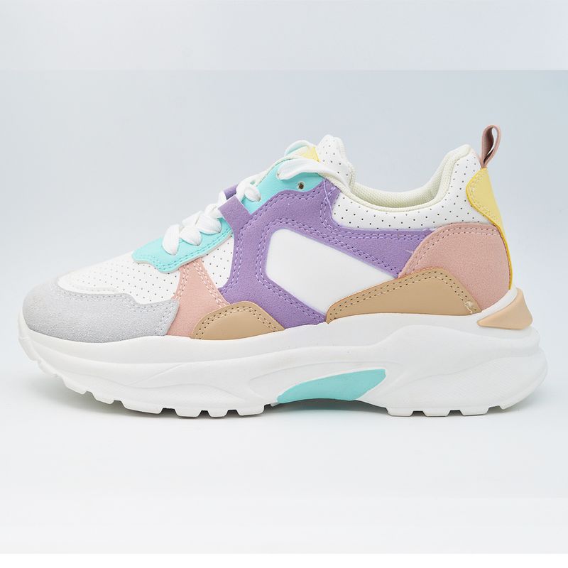 Fashion, accesorii si bijuterii - Femei - Incaltaminte femei - Sneakers si tenisi femei - Sneakers Dama MBrands cu talpa flexibila, din piele ecologica, buonarotti 1161 - 38 - Infinity.ro