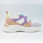 Fashion, accesorii si bijuterii - Femei - Incaltaminte femei - Sneakers si tenisi femei - Sneakers Dama MBrands cu talpa flexibila, din piele ecologica, buonarotti 1161 - 38 - Infinity.ro