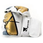 Sport si Outdoor - Echipament Sportiv - Accesorii echipament sportiv - Manusi sport - Manusi MMA Mbrands, culoare alb, intre 8oz-10oz - Infinity.ro