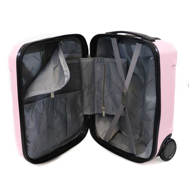 Sport si Outdoor - Articole de voiaj - Trolere - Troler Lamonza Capri 40x30x20 cm, 2.35 kg, roz - Infinity.ro