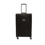 Sport si Outdoor - Articole de voiaj - Trolere - Troler Lamonza Smiley, 79x46x28 cm, 3.8 kg, expandabil 30%, negru/rosu - Infinity.ro