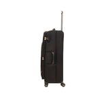 Sport si Outdoor - Articole de voiaj - Trolere - Troler Lamonza Smiley, 79x46x28 cm, 3.8 kg, expandabil 30%, negru/rosu - Infinity.ro