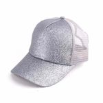 Sport si Outdoor - Echipament Sportiv - Accesorii echipament sportiv - Sepci si bentite sport - Sapca trucker MBrands de dama cu sclipici - Albastru - Infinity.ro
