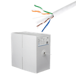 PC, gaming si accesorii - Retelistica - Cabluri si accesorii - Cablu UTP, cat 6, CUPRU 100%, 305m, LSZH, 4x2x23 AWG - eRaya NET6LUT-305 - Infinity.ro