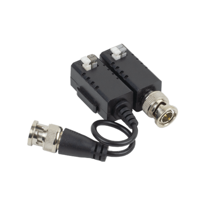 Casa si Gradina - Electrice - Smart Home - Accesorii control acces si supraveghere - Video balun pasiv HD  (pret/set 2 buc.) - HIKVISION DS-1H18S-E - Infinity.ro